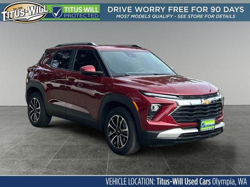 Crimson Metallic 2024 Chevrolet Trailblazer LT