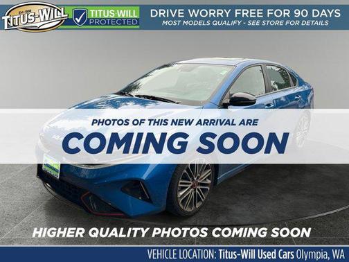 Sporty Blue 2023 Kia Forte GT