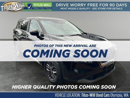 Super Black 2023 Nissan Rogue S
