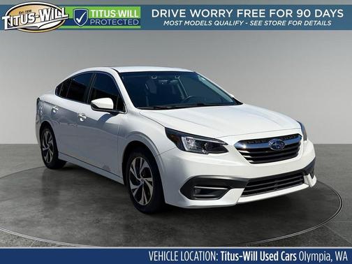 Crystal White Pearl 2022 Subaru Legacy Premium