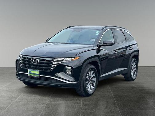 Phantom Black 2023 Hyundai TUCSON Hybrid Blue