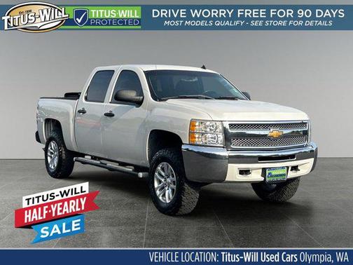 Silver Ice Metallic 2012 Chevrolet Silverado 1500 LT