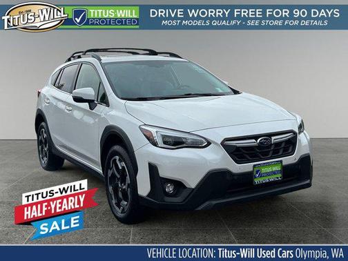 Crystal White Pearl 2021 Subaru Crosstrek Limited