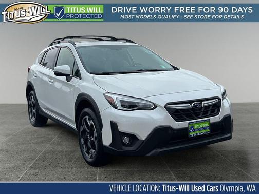 Crystal White Pearl 2021 Subaru Crosstrek Limited