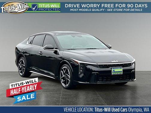 Aurora Black Pearl 2025 Kia K4 GT-Line