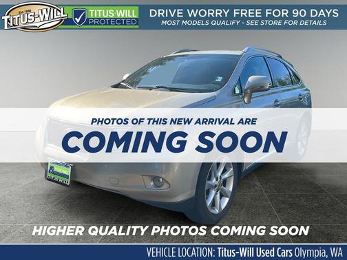 Satin Cashmere Metallic 2011 Lexus RX 350 Base