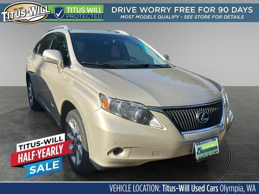Satin Cashmere Metallic 2011 Lexus RX 350 Base