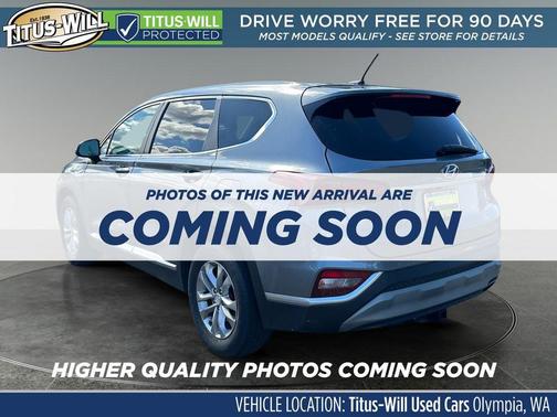 Machine Gray 2019 Hyundai SANTA FE SE 2.4