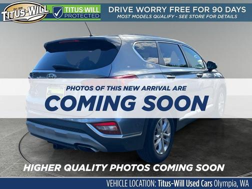 Machine Gray 2019 Hyundai SANTA FE SE 2.4