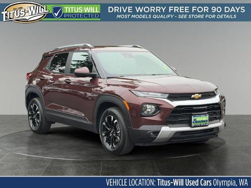 Mahogany Red Metallic 2022 Chevrolet Trailblazer LT