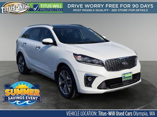 Snow White Pearl 2020 Kia Sorento SX