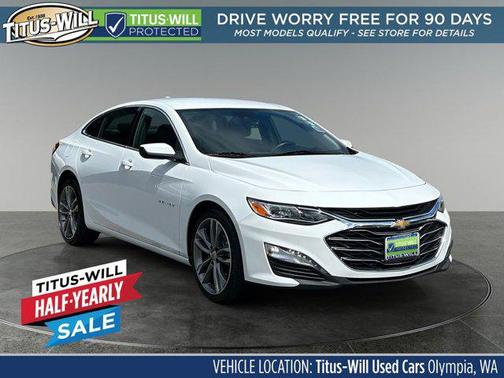 Summit White 2024 Chevrolet Malibu FWD 2LT