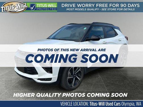 Summit White 2023 Chevrolet Trailblazer RS