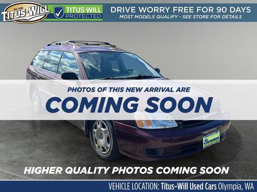 Red 2001 Subaru Legacy Base