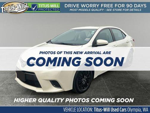 2016 Toyota Corolla ECO