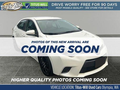 2016 Toyota Corolla ECO