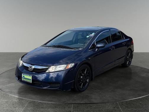Blue 2009 Honda Civic EX