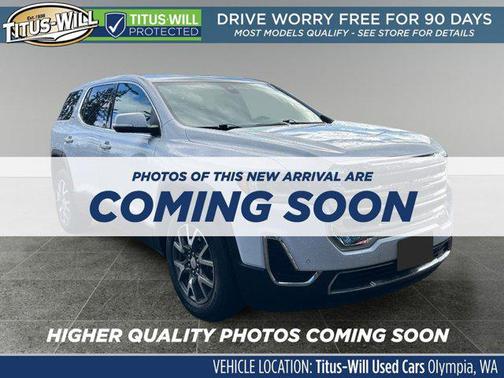 Summit White 2022 GMC Acadia FWD SLE