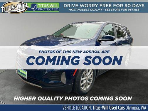 Blue Glow Metallic 2022 Chevrolet Equinox 1LT