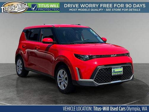 Inferno Red 2025 Kia Soul LX