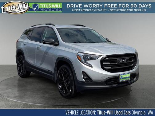 Quicksilver Metallic 2021 GMC Terrain SLT