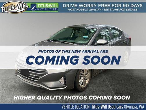 2019 Hyundai ELANTRA Value Edition