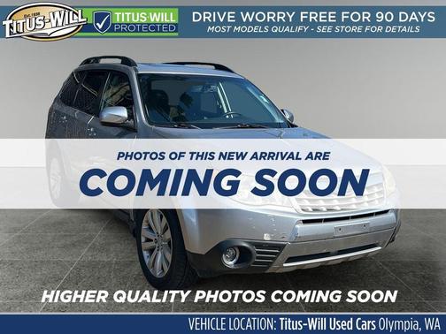 Ice Silver Metallic 2012 Subaru Forester 2.5X