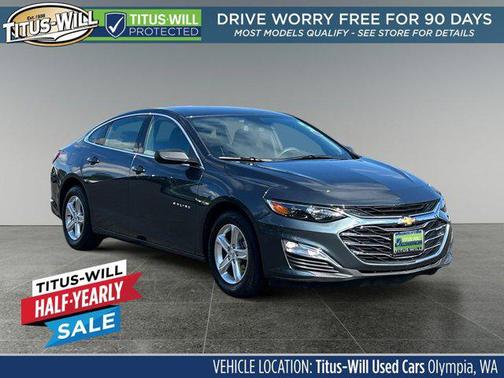 Shadow Grey Metallic 2021 Chevrolet Malibu 1LS