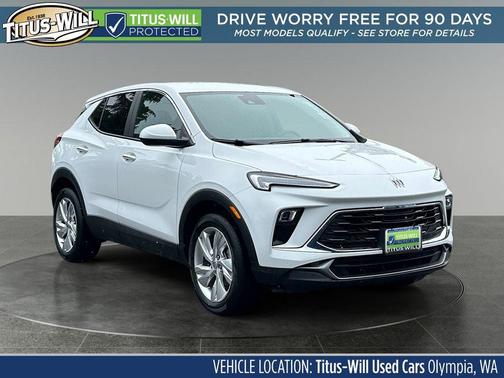 Summit White 2025 Buick Encore GX Preferred