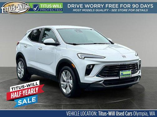 Summit White 2025 Buick Encore GX Preferred
