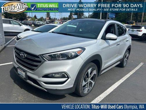 Molten Silver 2018 Hyundai TUCSON Limited