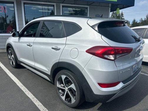 Molten Silver 2018 Hyundai TUCSON Limited