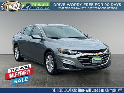 Gray 2023 Chevrolet Malibu 1LT