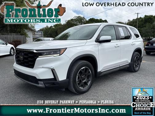 Platinum White Pearl 2024 Honda Pilot EX-L