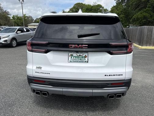 Summit White 2025 GMC Acadia FWD Elevation