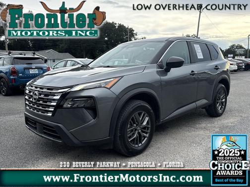 Gun Metallic 2025 Nissan Rogue S