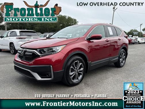 Radiant Red Metallic 2022 Honda CR-V 2WD EX