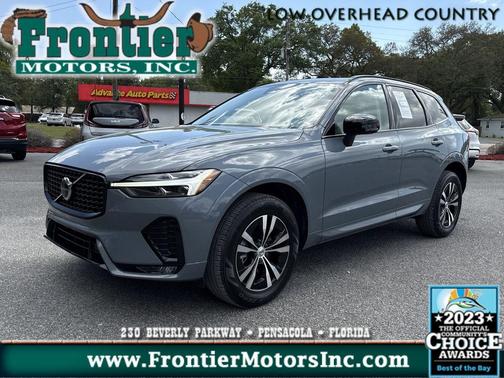 Thunder Grey Metallic 2024 Volvo XC60 B5 Core Dark Theme