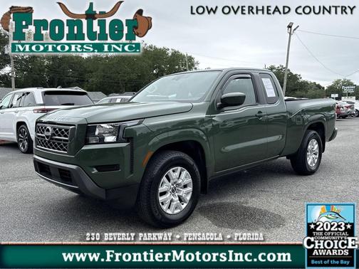 Tactical Green Metallic 2022 Nissan Frontier SV