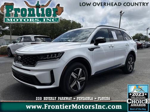 Glacial White Pearl 2021 Kia Sorento S