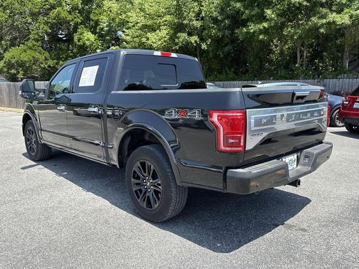 White Platinum Metallic Tri-Coat 2015 Ford F-150 Platinum