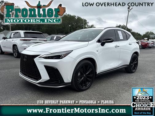 Ultra White 2024 Lexus NX 350 F SPORT Handling