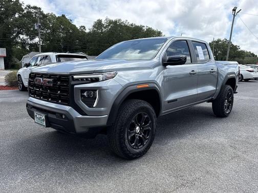 Sterling Metallic 2024 GMC Canyon Elevation