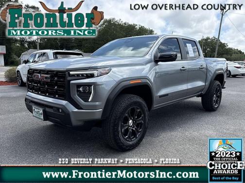Sterling Metallic 2024 GMC Canyon Elevation