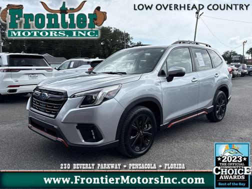Ice Silver Metallic 2023 Subaru Forester Sport