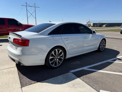 White 2014 Audi A6 3.0T Prestige Quattro