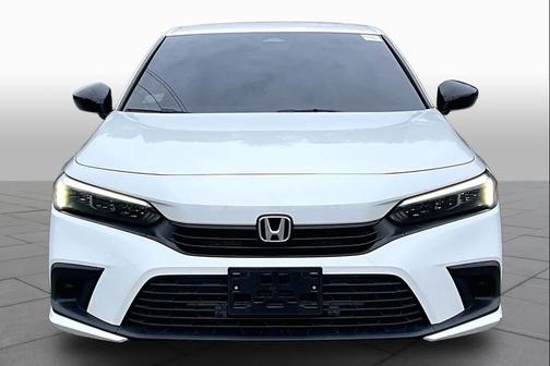 Platinum White Pearl 2022 Honda Civic Sport