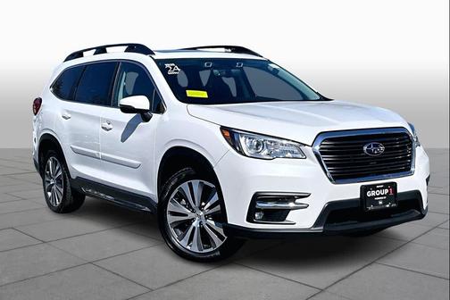 Crystal White Pearl 2021 Subaru Ascent Limited 7-Passenger