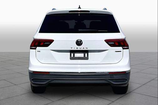 Pure White 2022 Volkswagen Tiguan 2.0T SE 4MOTION