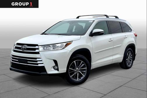Blizzard Pearl 2018 Toyota Highlander XLE
